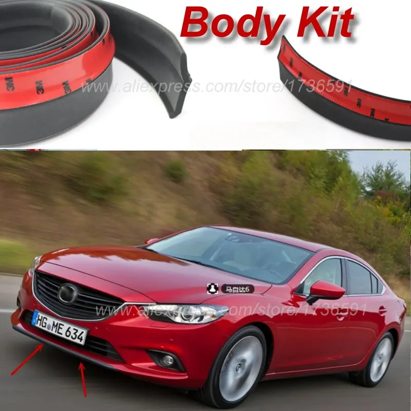 Для Mazda 6 M6 MPS для Atenza автомобильный бампер спойлер дефлектор тюнинг автомобиля