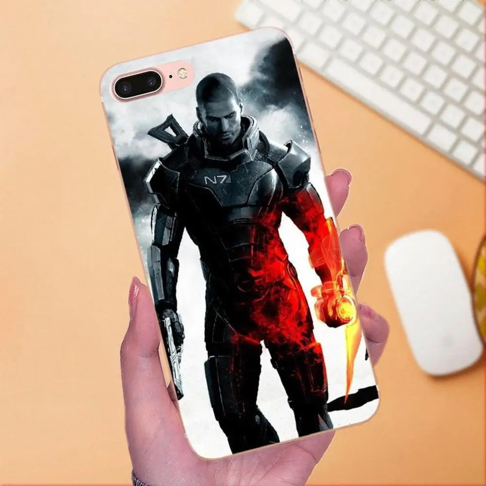 N7 Mass Effect Colorful Lovely Plastic For LG Nexus 5 5X G2 G3 mini spirit G4 G5 G6 K4 K7 K8 K10 2017 V10 V20 V30 Stylus | Мобильные