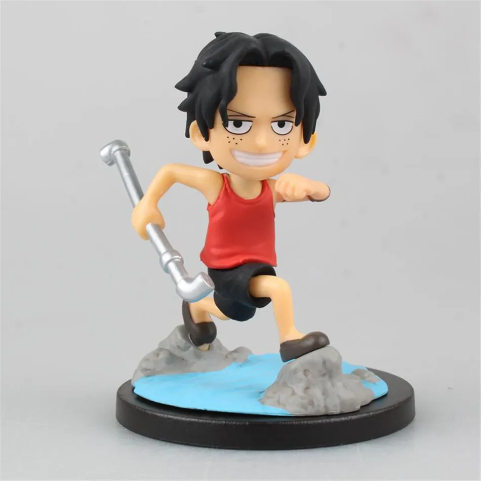 Shanycore Аниме ONE PIECE Ace Luffy игрушки Санджи и нами Zoro Law Sabo 4 шт./компл. 6 стилей Милые 8 см