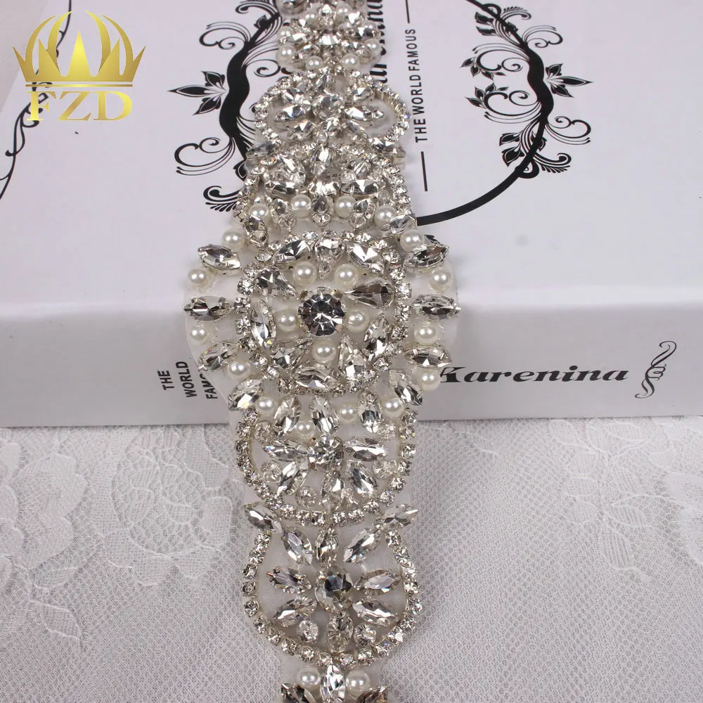 (30 штук) оптовая продажа ручной Щепка База прозрачного хрусталя и Камни пришить