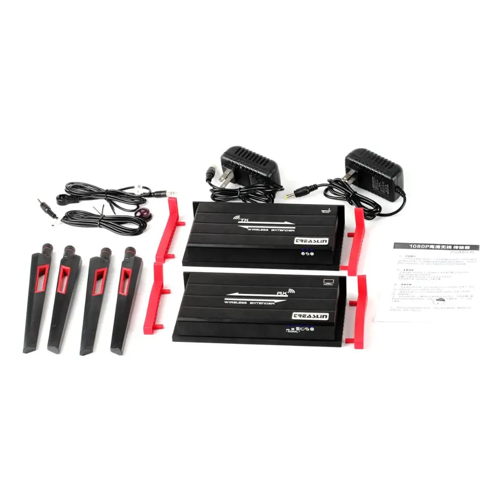 TreasLin 1080 P HDMI удлинитель по 5 г Беспроводной сигнала до 300 м в открытом месте с ИК
