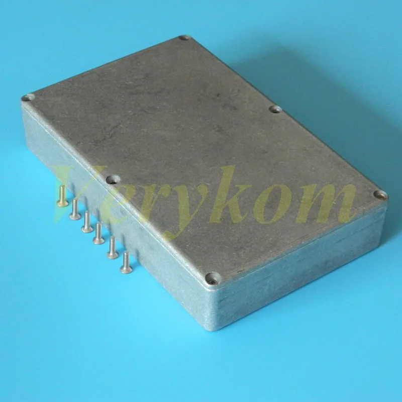 Алюминиевый корпус для гитарных эффектов Hammond 1590DD с педалью создания 188x119x37 5