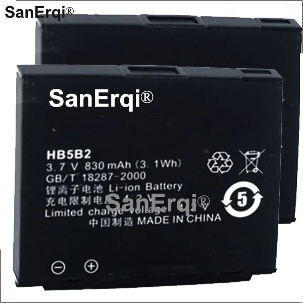 

10PCS 830mAh Battery HB5B2,HB5B2H for Huawei C5900,C5990,C6000,C7600,T5900,U5509,U7300, U7310,U8300,V830