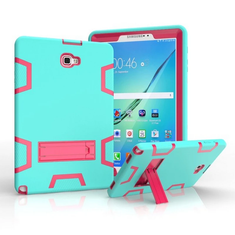 Оригинальный силиконовый + PC защитный противоударный чехол для Samsung Galaxy Tab A P580 P585