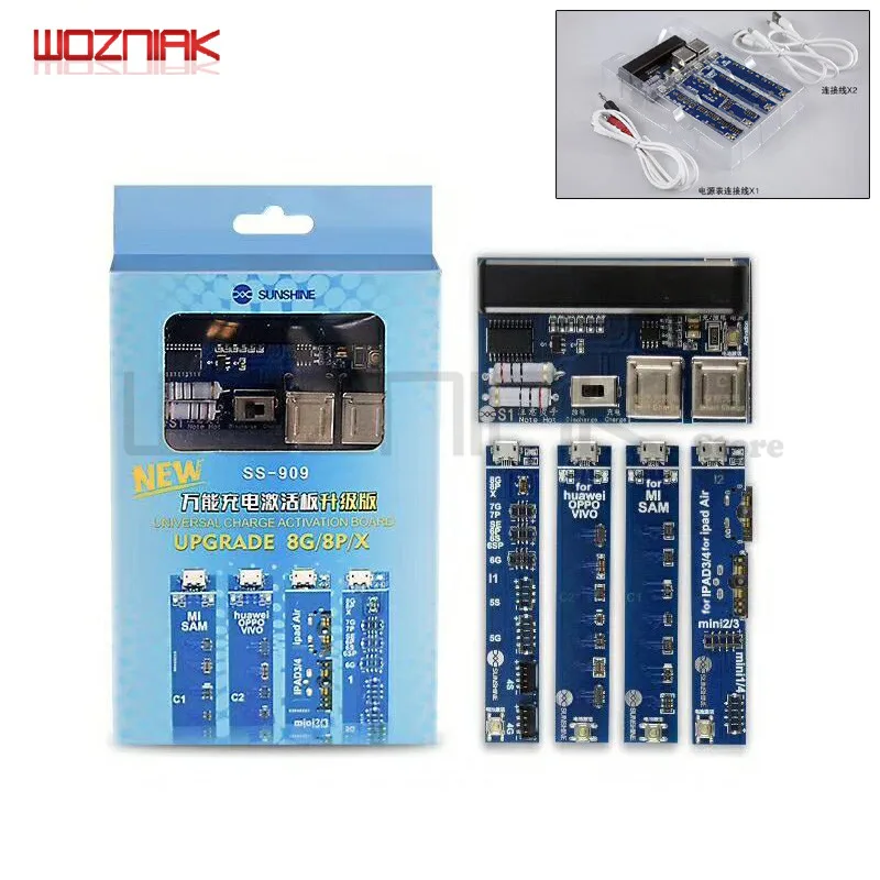 Вспышка для зарядки телефона с USB кабелем iPhone8/8p/x|tool tool|tool pcbtools universal |