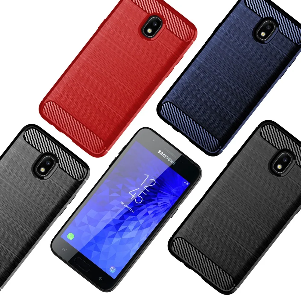 Чехол для samsung J3 2017 pro Aura Eclipse простой матовый Силиконовый чехол 2018 star Prime |