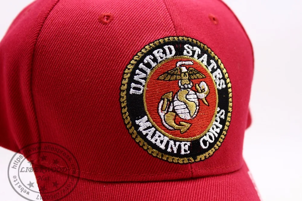 LIBERWOOD США морской корпус USMC кепка со знаком отличия кепка мужская Патриот бейсболка s США несколько горд винтажная армейская Кепка s