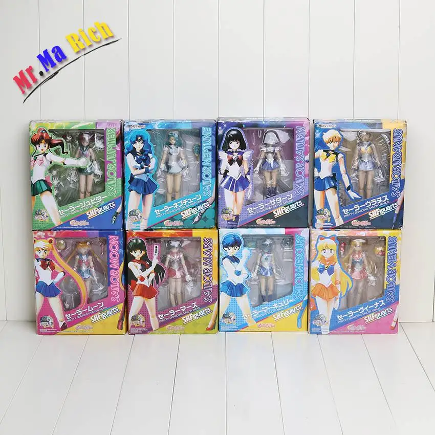 Аниме S. h. Figuarts Super Сейлор Мун Цукино Усаги ПВХ движущаяся фигурка Коллекционная