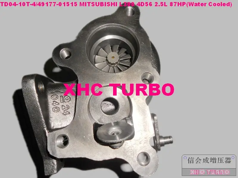 Новый турбокомпрессор TD04 49177 01515 для MITSUBISHI Pajero L200 L300 Shougun 4D56 2.5L 87HP 5 отверстий