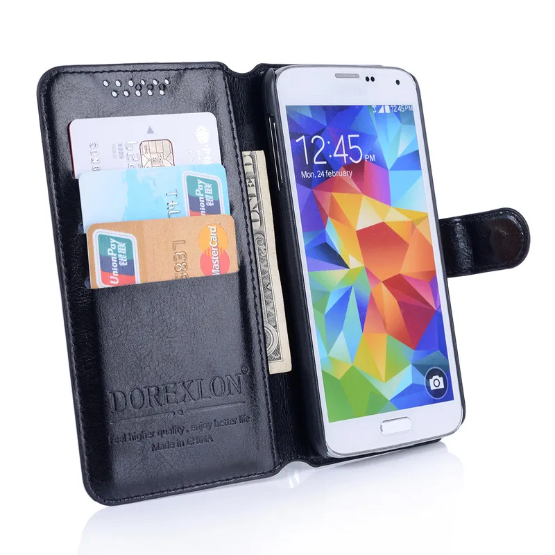 Кожаный чехол Кошелек Для Doogee BL5000 BL 5000 Роскошный Ретро флип для телефона сумка s