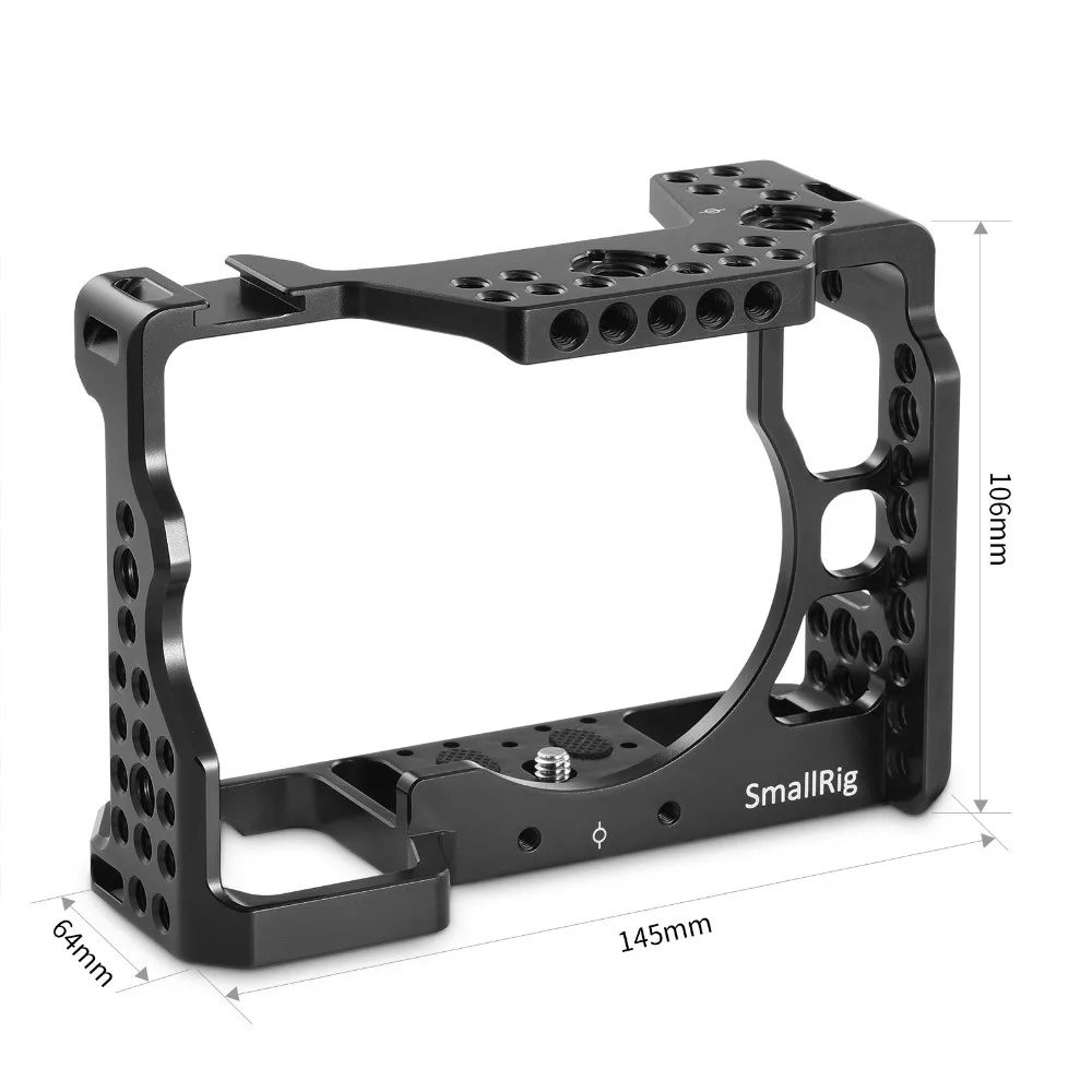 Клетка для цифровой зеркальной камеры SmallRig для камеры sony A7RIII/A7M3/A7III с креплением для холодного башмака Arri с отверстиями для определения местоположения для большего количества вариантов DIY 2087