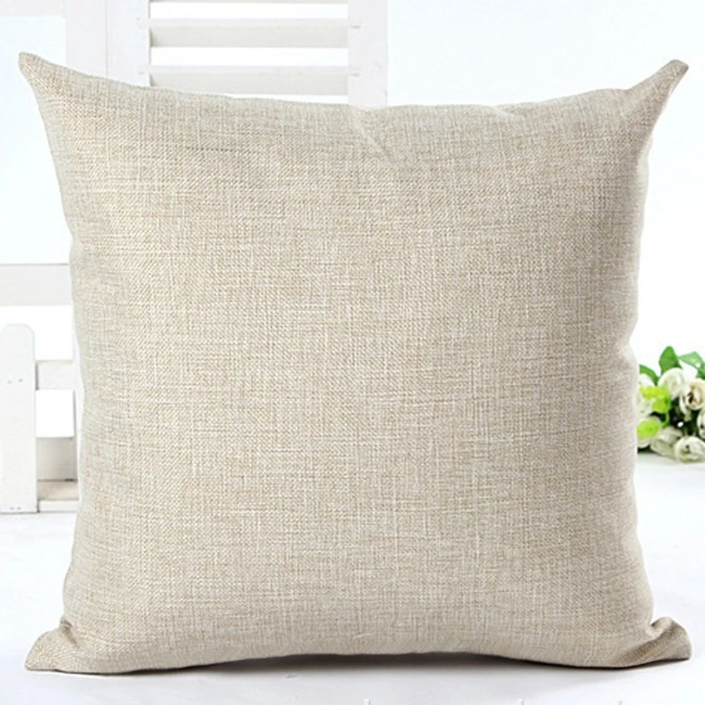 New Cushion Cover Music Series Note Printed Linen Square Pillowcase Throw Pillow | Дом и сад