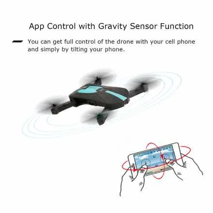 GOOLSKY JUNYI TOYS JY018 2.0MP камера 1080P Wifi FPV складной селфи Карманный Дрон g сенсор барометр