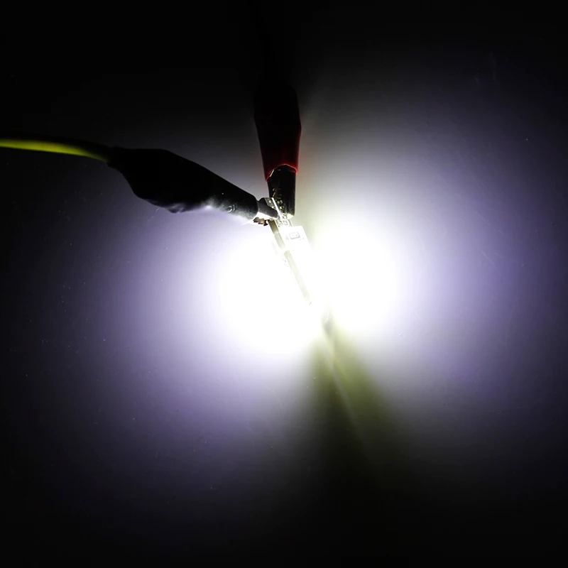 Новинка 2 шт. 6 SMD СВЕТОДИОДНЫЙ ные диодные лампы T10 кремниевые автомобильные