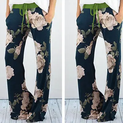 Женские шаровары для бега повседневные с цветочным принтом|pants capri|dance harem pantssweatpants