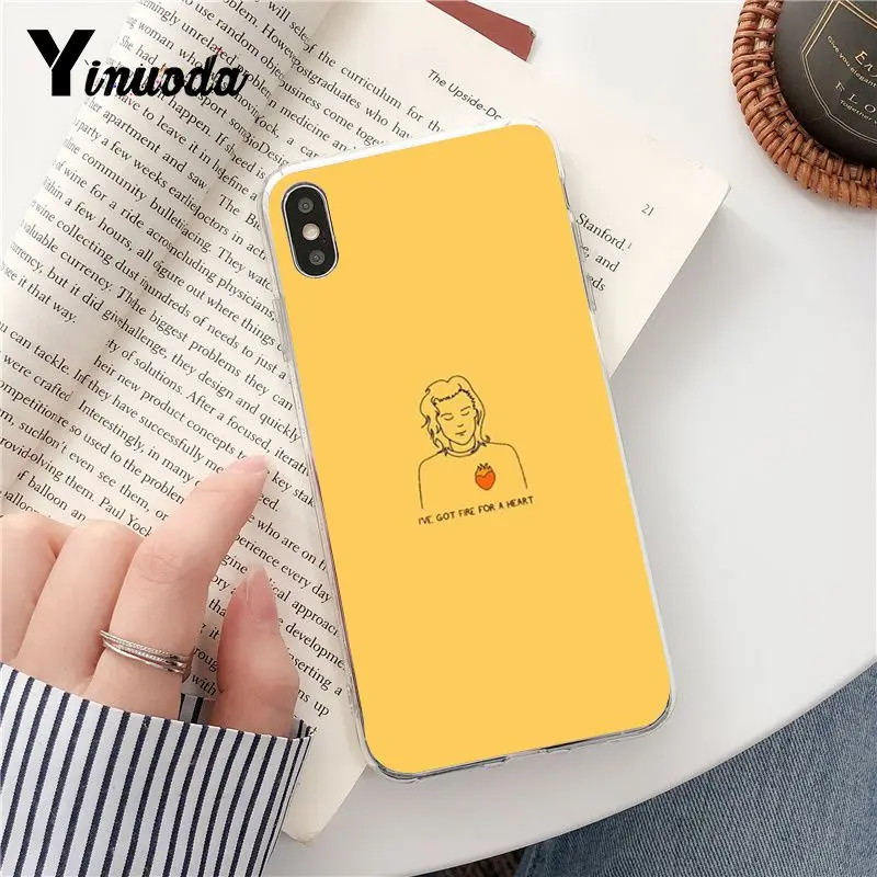 Yinuoda Ретро арт линия пара роскошный уникальный дизайн чехол для телефона iPhone 8 7 6 6S