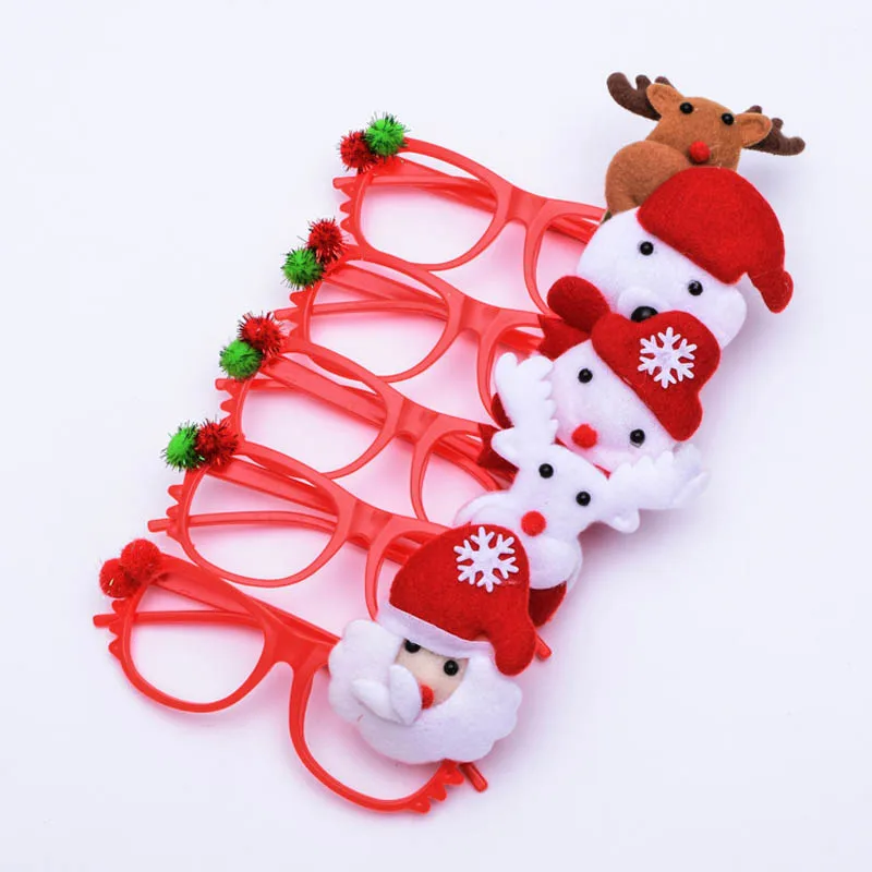 

Christmas Headband Light Up Hat Glasses Pen Brooch Accessories Decoration For Party Holiday MJJ88