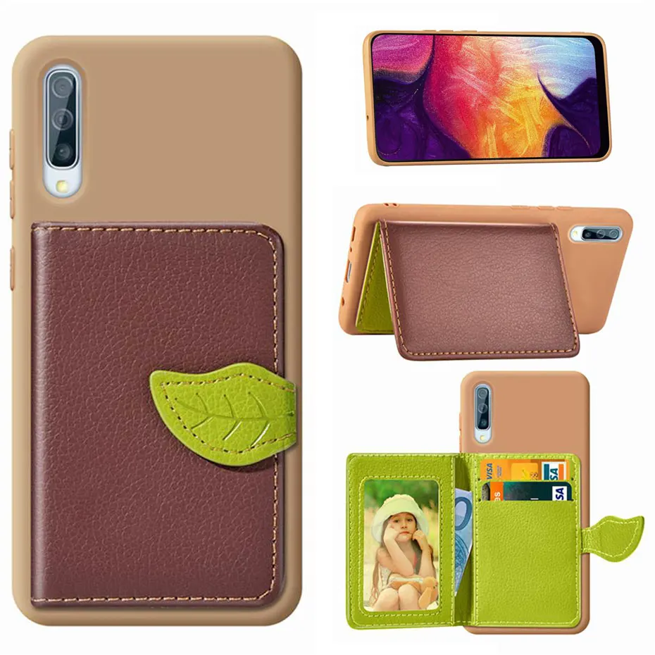 Чехол для телефона samsung Galaxy A10 A20 A30 A40 A50 A70 M10 из искусственной кожи чехол бумажник