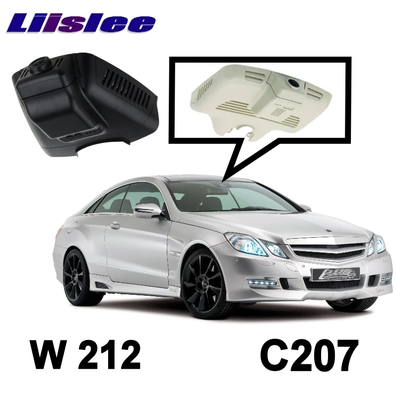 Автомобильный видеорегистратор LiisLee с Wi Fi и функцией записи дороги для Mercedes Benz E