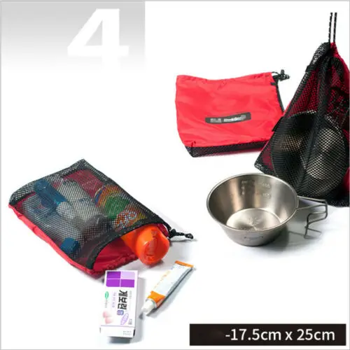 5pcs Outdoor Travel Camping Stuff Sack Drawstring Bag Storage | Багаж и сумки