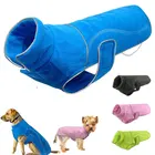 Зимняя куртка для собак, светоотражающая подкладка, Жилет Одежда для питомцев, водонепроницаемая, S-5XL