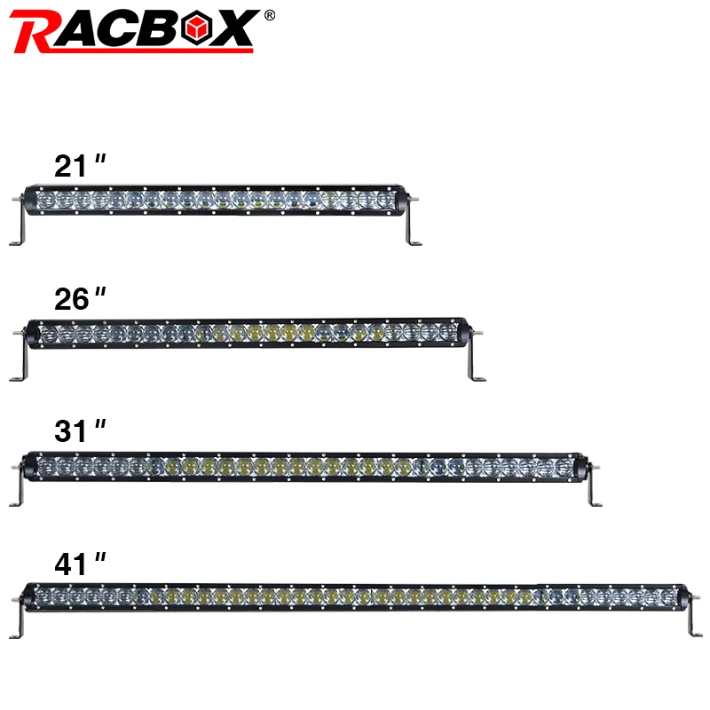 RACBOX 5D 21 &quot22&quot 26 &quot31&quot 41 &quotсветодиодный светильник Однорядный объектив 100 Вт 120