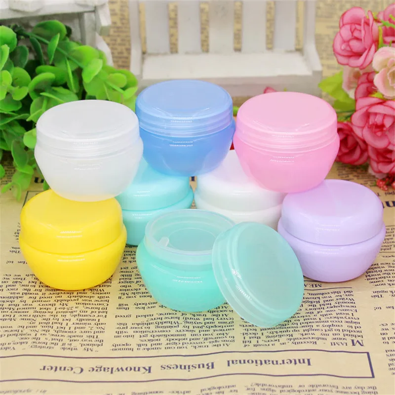 1 шт. 30 г многоразовые флаконы пластиковая пустая банка для макияжа горшок