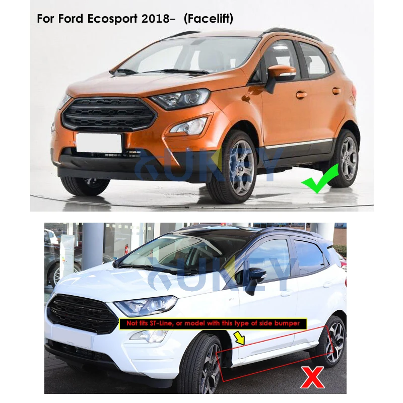 Литые Автомобильные Брызговики OE для Ford Ecosport Facelift Брызговики аксессуары для брызговиков