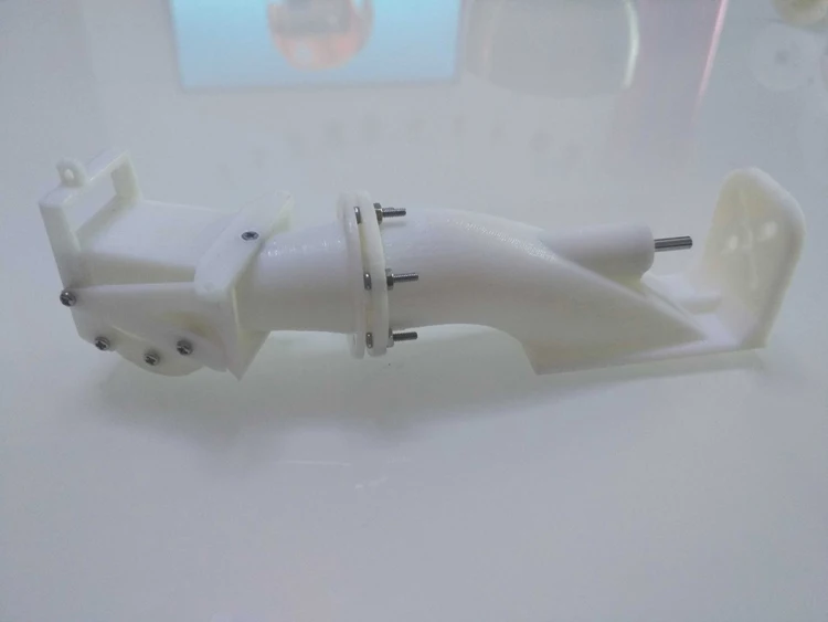 1 шт. 3D Печатный 20 мм Радиоуправляемый струйный насос для рыбалки лодки моторный
