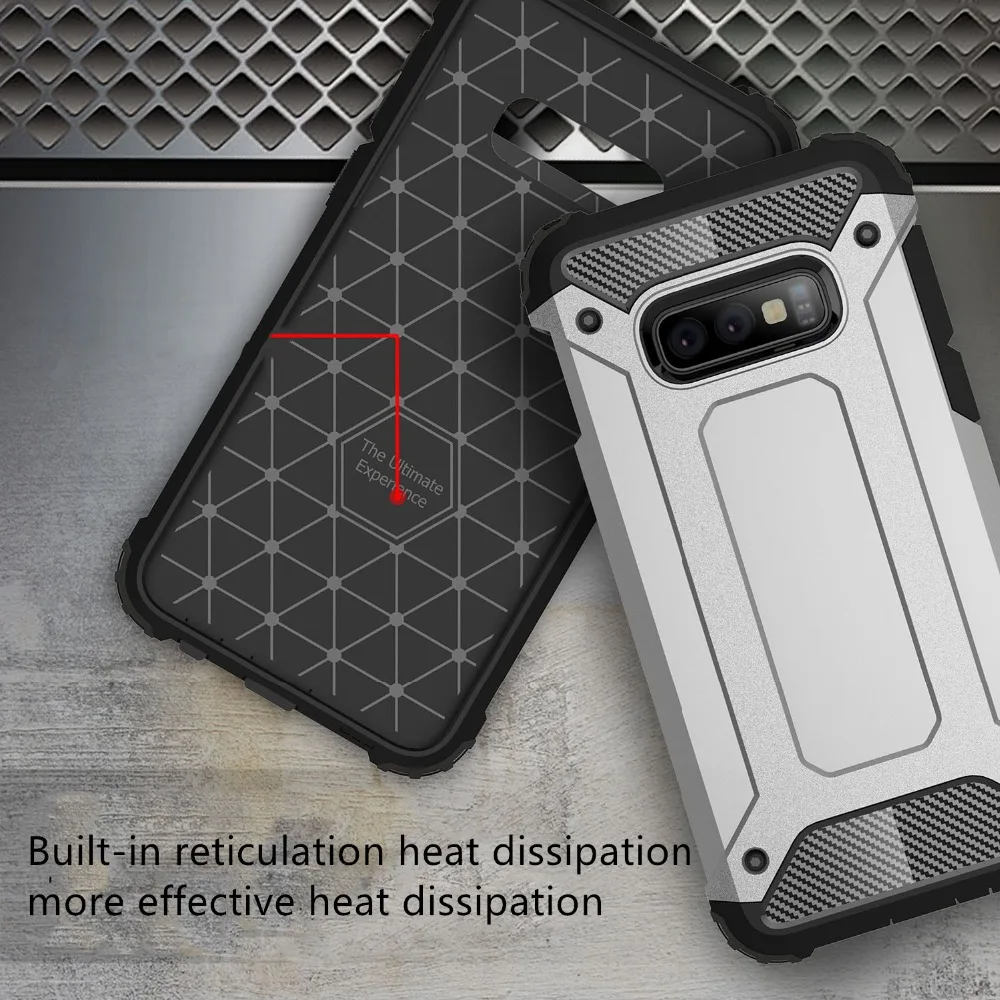 For Samsung Galaxy S10e A9 2018 A9S A7 Armour sport Phone Case A8 A8plus soft silicon edge cover ShockProof case |