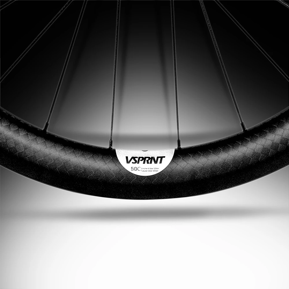 Vsprint Road Wheel carbon fiber 700x25c 38/50 мм DT SWISS 350S hub 12K rim столб 1423 Tension 130