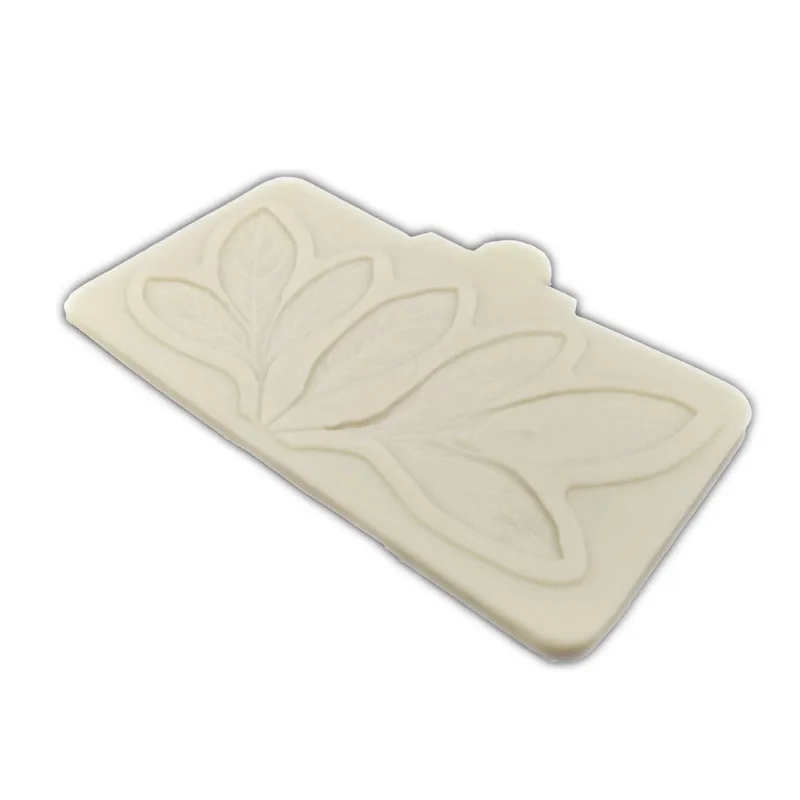 LY-0168-New силиконовая форма в виде листка украшение для свадебного торта fondant mold Diy