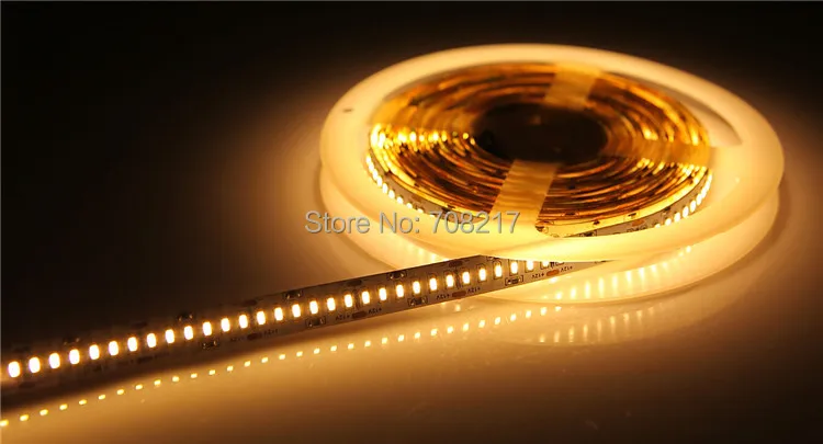 Лучшая Однорядная гибкая светодиодная лента DC 12 В 3014 SMD 240led s/m для внутреннего