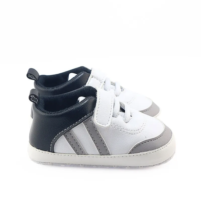 High Quality Sneakers Baby Boys Soft Soled Toddler Shoes Kids Crib Moccasins Bebe Sapatos Infant Anti-Slip First Walkers Zapatos |
