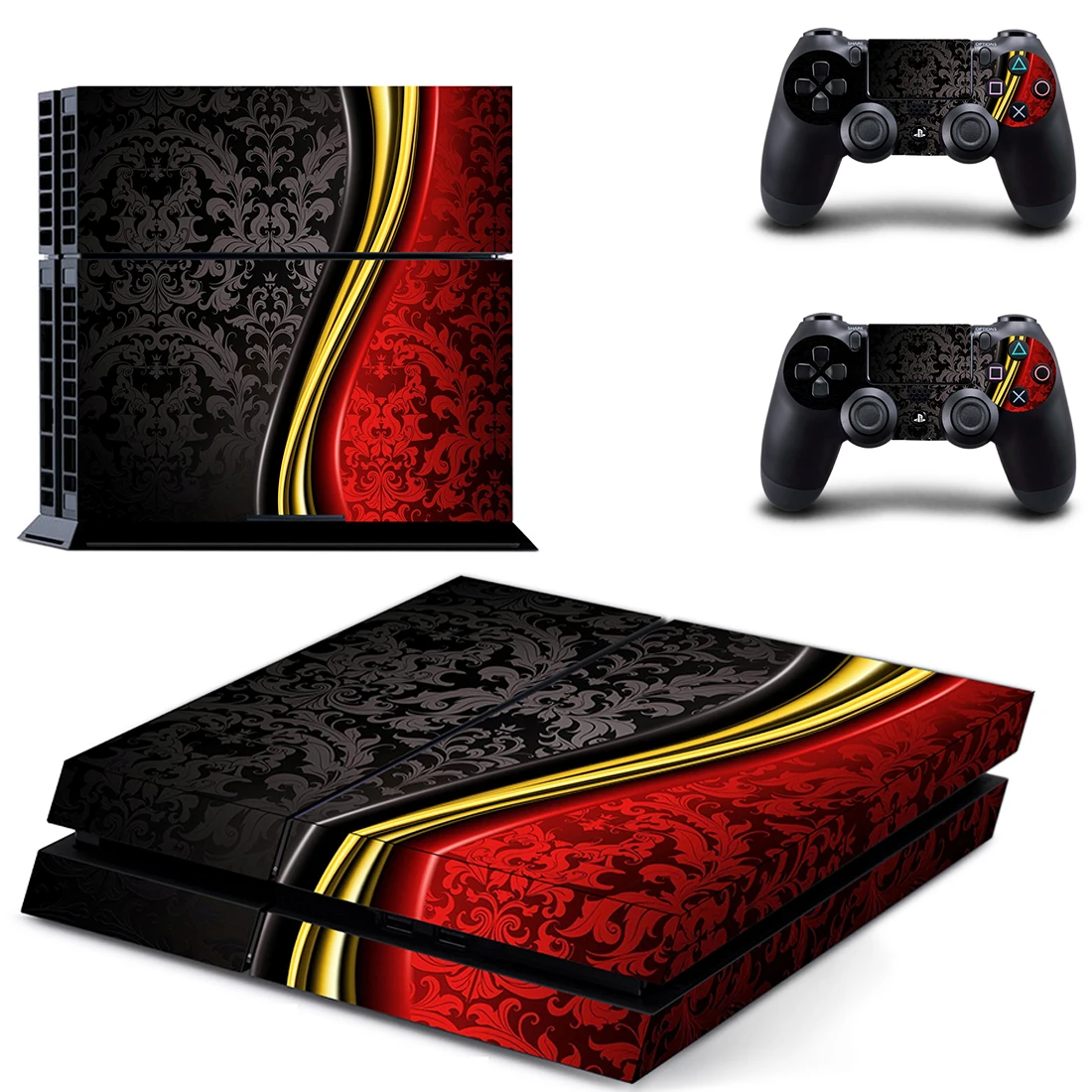 Новая мода игра наклейка для Playstation 4 PS4 консоли и крышки контроллеров PS кожи