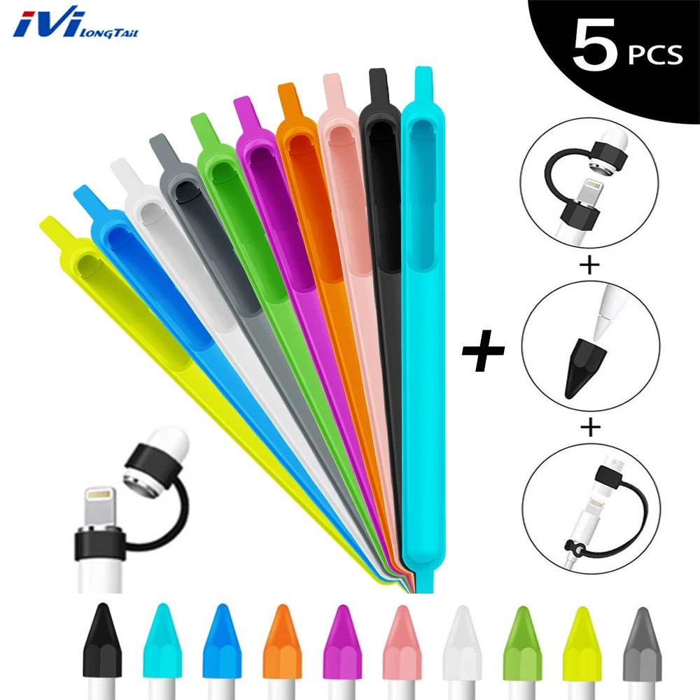 5pks держатель для карандашей и планшета Apple iPad Pro Pencil 9 7 дюйма 10 5 12 стилус мягкий