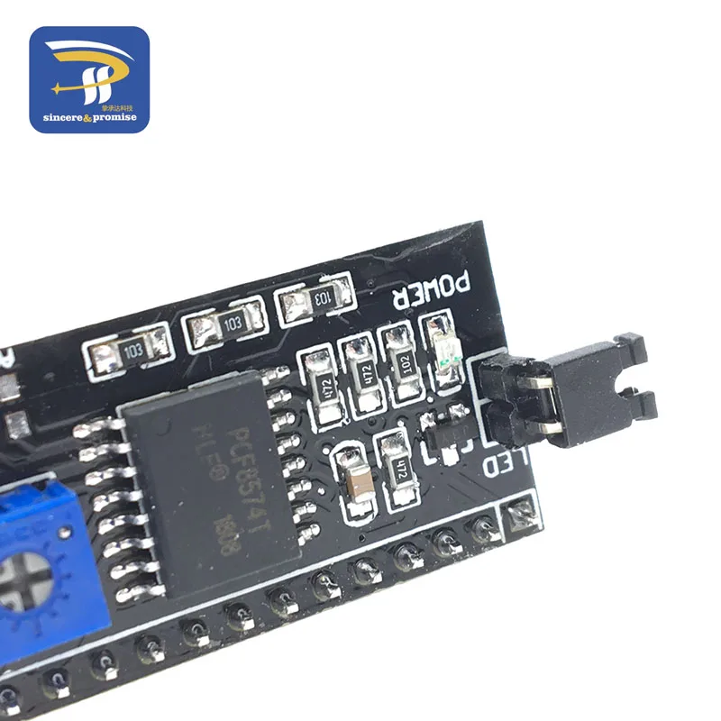 Плата адаптера PCF8574T PCF8574 IIC/I2C/LCD Интерфейс 1602 2004 LCD для Arduino|lcd 1602|lcd adapterlcd lcd |