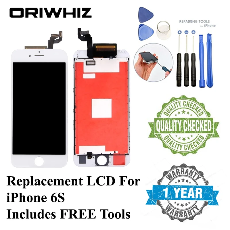 ORIWHIZ LCD For iPhone 5C 5S 6S 8 Display Touch Screen With Digitizer Replacement Assebmbly Frame | Мобильные телефоны и