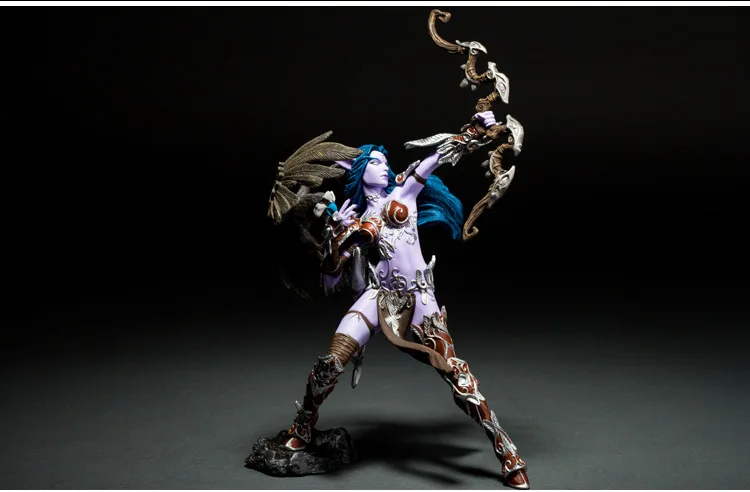 Новый в наличии оставил Queen Sylvanas Windrunner фигурку wow DC6 коллекционная игрушка |
