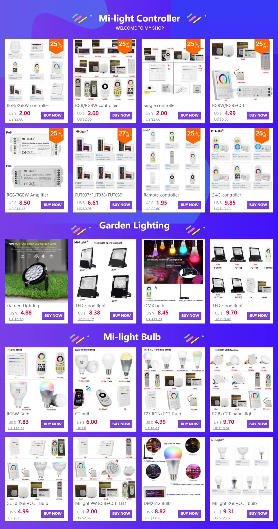 MiBOXER FUT061 9 Вт RGB+ CCT светодиодный светильник с регулируемой яркостью AC110V 220V B8/FUT089/FUT092 2,4G пульт дистанционного управления