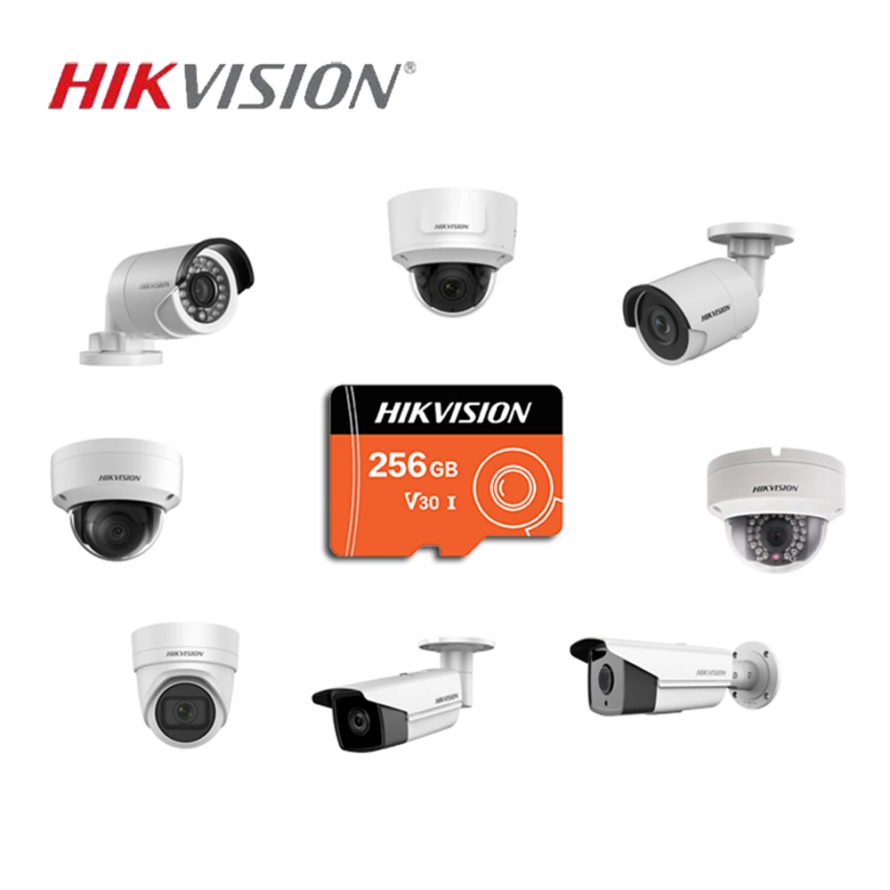 HIKVISION TF карта 256 ГБ 128 Гб 64 32 v30 новая TLC памяти cartao de memoria Высокая емкость мини