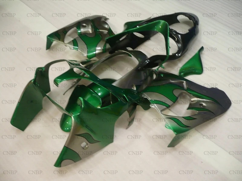 Zx 9r 2000 2001 кузов 00 полный комплект для Kawasaki Zx9r жемчужно Зеленый Серебряный