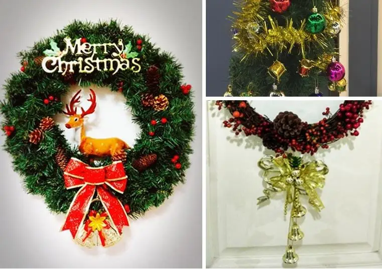 

Pendant drop Bells ornaments Christmas Tree Hanging Bells Party Decoration JINGLE BELLS Christmas party Crafts 15CM Gold party