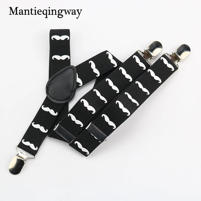 Mantieqingway/подтяжки для детей с рисунком бороды вечерние подтяжки мальчиков и