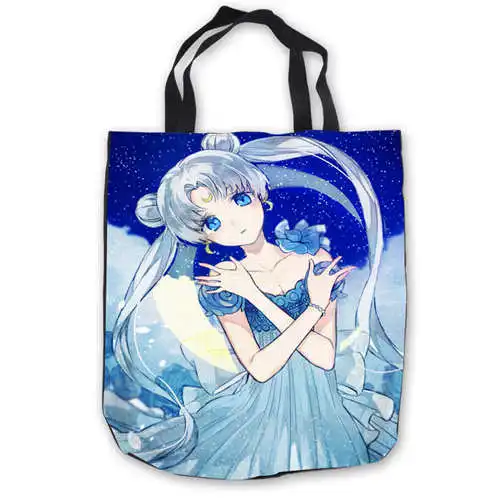 Пользовательские холст pretty_soldier_sailor moon _ (1) ручные сумки хозяйственная сумка