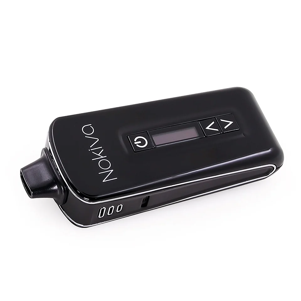 Черный Airistech Herbva Nokiva Vape Kit 2200 мАч батарея керамическая камера капельного наконечника сухой травы испаритель электронная сигарета - Цвет: Черный