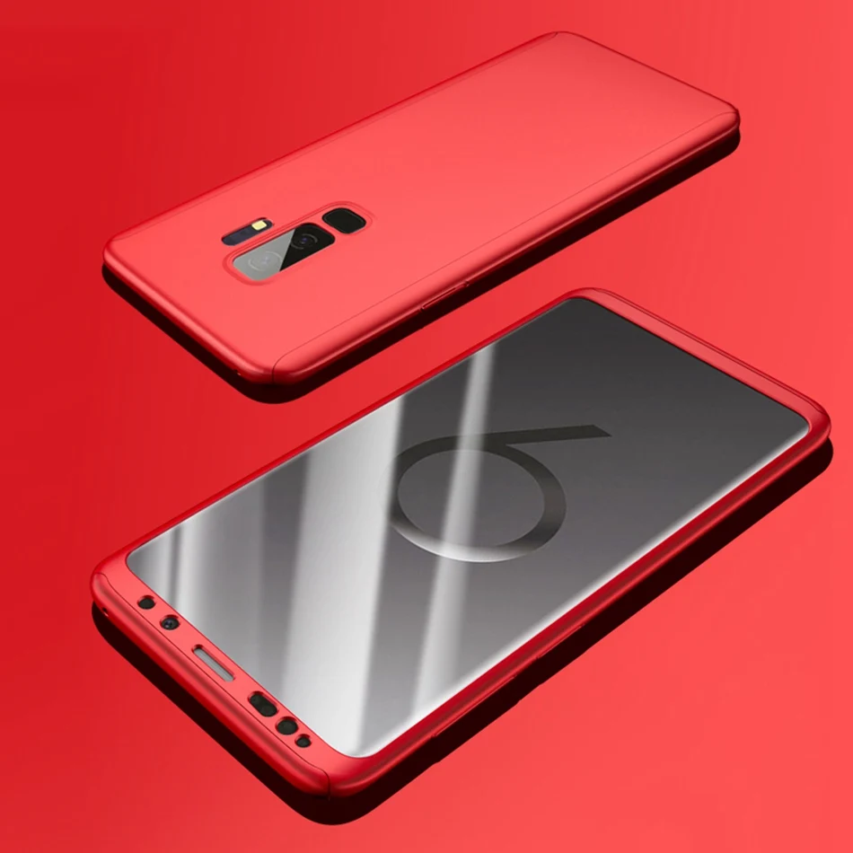 Ультратонкий чехол для Samsung S8 S9 S10 Plus Note 9 8 модный жесткий из поликарбоната с