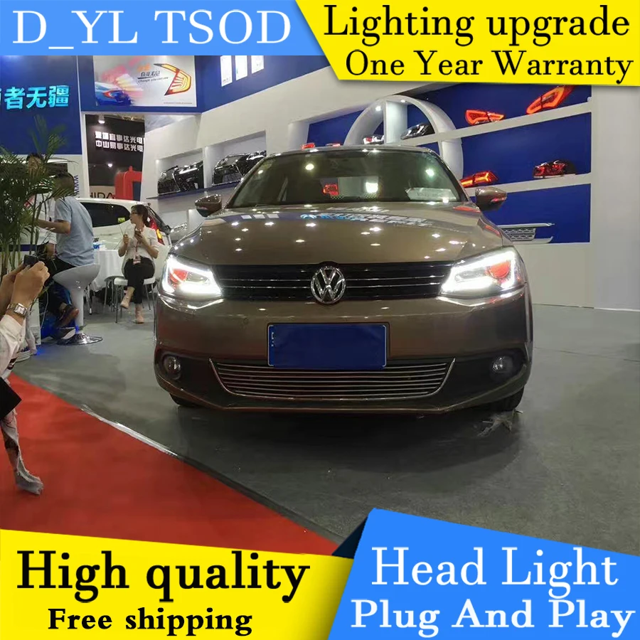 Автомобильный Стайлинг DY_L для VW jetta фасветильник s 2012-2017 светодиодный