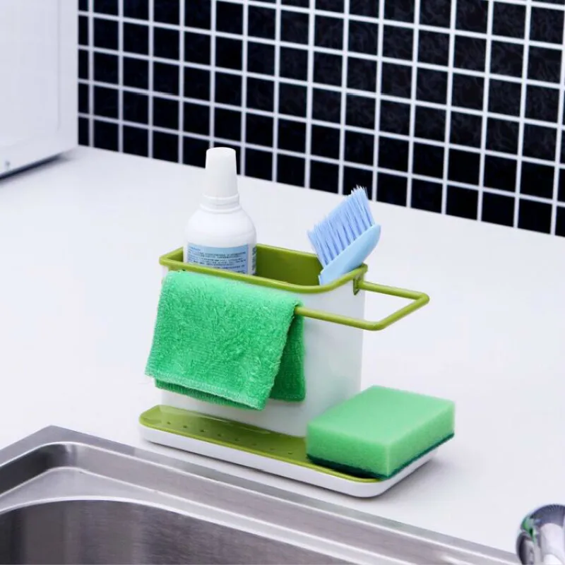 Kitchen Storage Rack Box Draining Dish Self Sink Organizer Stands Utensils Towel | Дом и сад