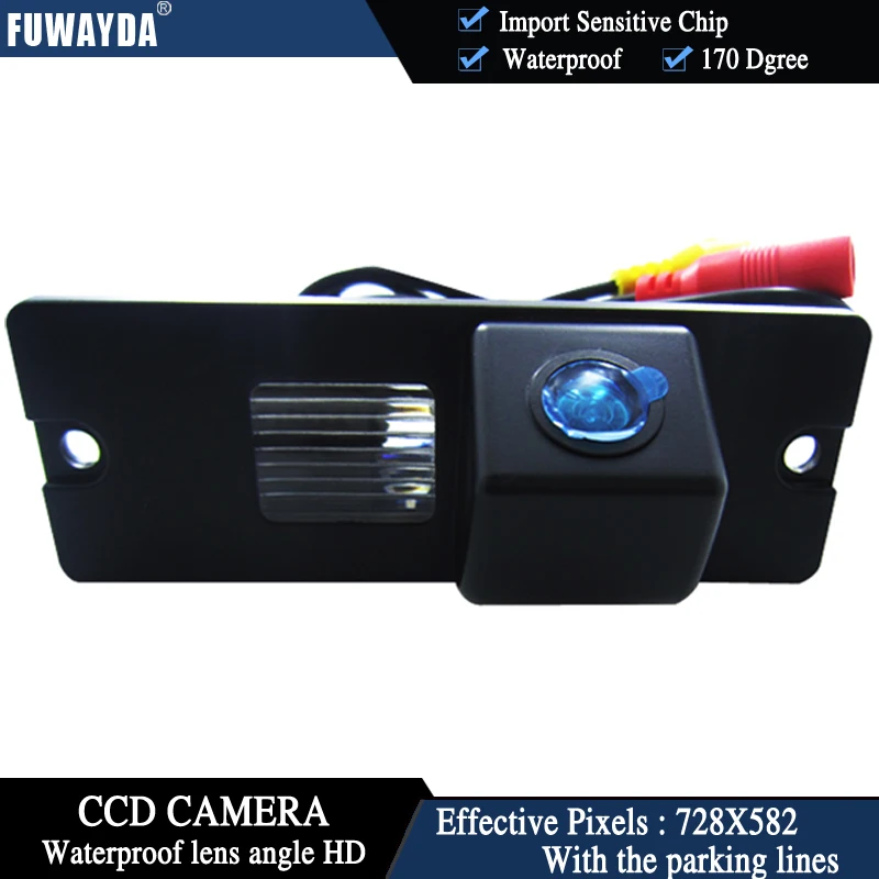 FUWAYDA Wireless Color CCD Chip Car Rear View Camera for Mitsubishi Pajero V3 V6 V8 Zinger + 4.3 Inch foldable LCD TFT Monitor | Автомобили